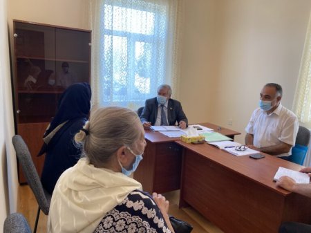 Sabir Rüstəmxanlı Neftçalada seçicilərlə görüşdü-FOTO