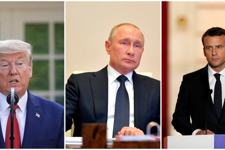 Tramp, Putin və Makron Qarabağla bağlı birgə bəyanat verəcəklər