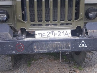 Ermənilərin döyüş meydanında qoyub qaçdığı silah-sursat və texnikalar