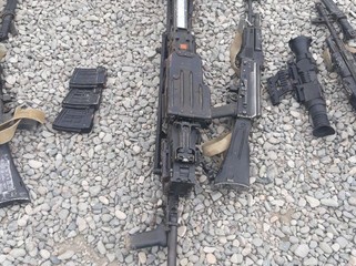 Ermənilərin döyüş meydanında qoyub qaçdığı silah-sursat və texnikalar