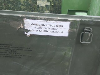 Ermənilərin döyüş meydanında qoyub qaçdığı silah-sursat və texnikalar