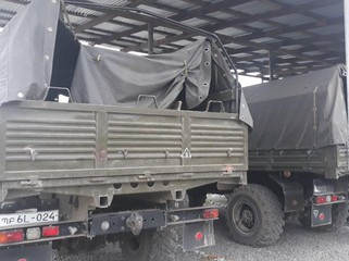 Ermənilərin döyüş meydanında qoyub qaçdığı silah-sursat və texnikalar