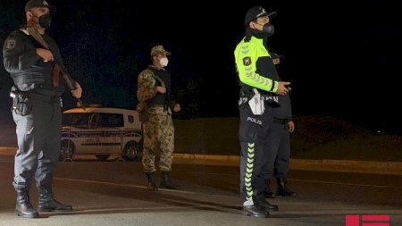 Paytaxtın bütün ərazilərində polis nəzarəti gücləndirilib 