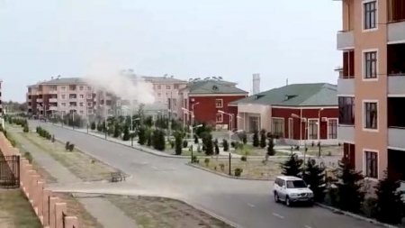 Ermənilər uşaq bağçasına zərbələr endirib