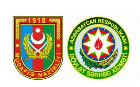 Müdafiə Nazirliyi və Dövlət Sərhəd Xidməti birgə bəyanat yaydı 