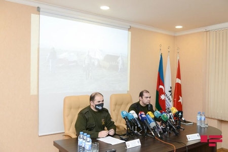 Şuşaya yolun, elektrik xətlərinin və su kəmərinin çəkiləcəyi ərazilərdə partlayıcı maddələr, əsasən, əllə təmizlənir