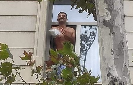 Günün fotosu: Qolunu və ürəyini Qarabağda qoyub gələn qazi