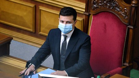 Vladimir Zelenski koronavirusa yoluxub