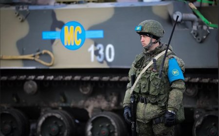 Rusiya sülhməramlıları Qarabağa yola düşüblər