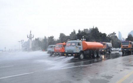 Bakıda növbəti dezinfeksiya işləri aparılacaq
