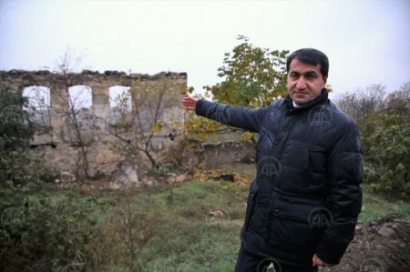 Düşmənin viran qoyduğu Füzuli şəhəri “Anadolu”nun obyektivindən... - FOTO