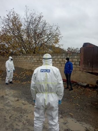 Şabranda yaşayış yerini tərk edən COVID-19 xəstəsi tutuldu - FOTO