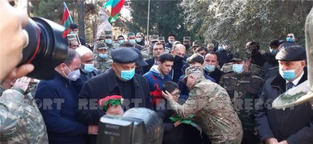 Şəhid polkovnik dəfn olunub -FOTO