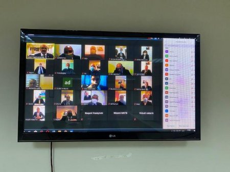  Nəsimi rayon İcra Hakimiyyətində video-müşavirə keçirilmişdir -FOTO