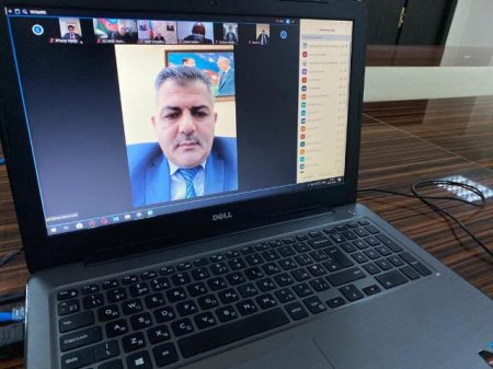  Nəsimi rayon İcra Hakimiyyətində video-müşavirə keçirilmişdir -FOTO