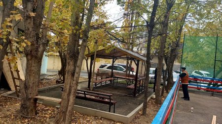 Nəsimi rayonunda abadlıq işləri davam etdirilir -FOTOLAR