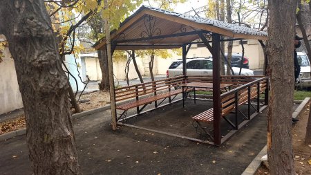 Nəsimi rayonunda abadlıq işləri davam etdirilir -FOTOLAR