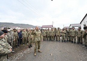 Президент Ильхам Алиев и первая леди Мехрибан Алиева побывали в Губадлинском и Зангиланском районах