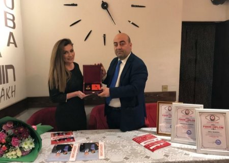  Tanınmış ictimai xadim Fəxrəndə Həsənzadə “Hacı Zeynalabdin Tağıyev adına Qızıl Medal”a layiq görülüb  