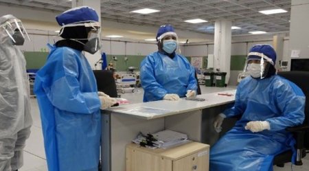 İranda 60 min tibb bacısı koronavirusa yoluxub