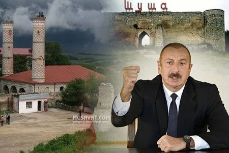 Prezident İlham Əliyev Şuşaya yola düşüb - VİDEO