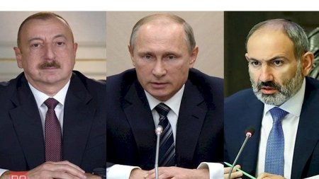 Sabah Moskvada İlham Əliyev, Vladimir Putin və Nikol Paşinyan arasında görüş keçiriləcək - Rəsmi