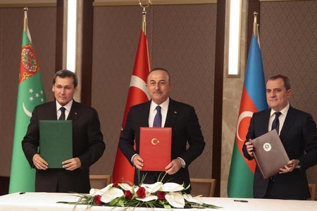 Türkmənistan XİN başçılarının birgə bəyanatı – TAM MƏTN 