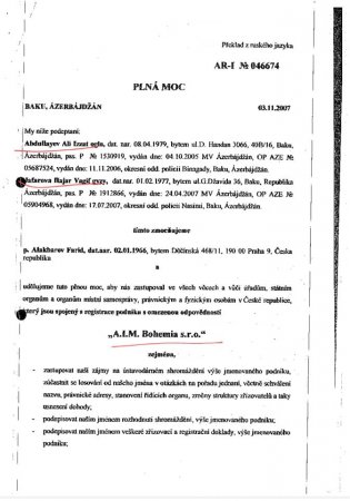 Azərbaycanlı nazir müavininin Çexiyada şirkəti üzə çıxdı (FOTOLAR)