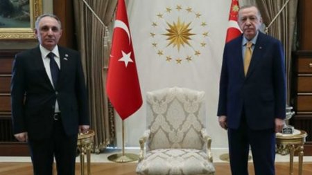 Ərdoğan Azərbaycanın Baş prokuroru ilə görüşdü