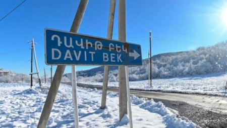 21 kilometrlik Gorus-David Bek yolu Azərbaycanın nəzarətinə verilir
