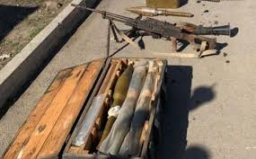 Füzuli polisi silah-sursat aşkarladı