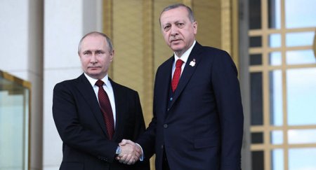 Ərdoğanla Putin arasında telekonfrans formatlı görüş olacaq