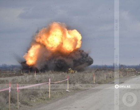 Şuşa-Füzuli yolunda tapılan minalarla bağlı AÇIQLAMA