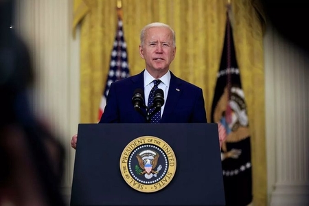 Bayden çıxışı zamanı sözləri səhv salıb Bayden çıxışı zamanı sözləri səhv salıb