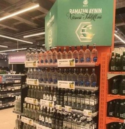 Arağa “Ramazan endirimi” tətbiq edən “Bravo”da piştaxta boşaldıldı - FOTO