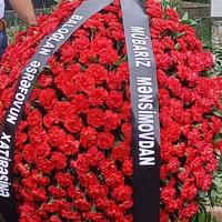 Mübariz Mənsimov Baloğlanın məzarından - Foto paylaşdı