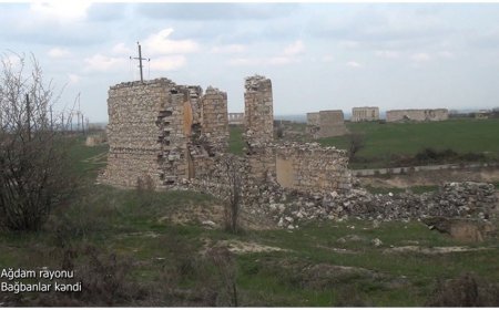 Ağdamın Bağbanlar kəndindən görüntülər