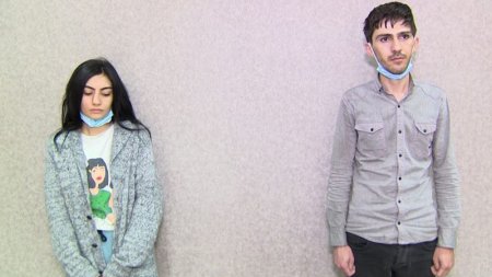 Bakıda soyğunçu dəstə ələ keçdi: Aralarında qadın da var (FOTO/VİDEO)