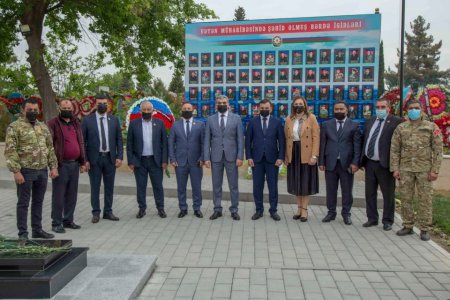 Vətən  Müharibəsi Əlillərinə Kömək İctimai Birliyinin şəhid ailələrinə diqqət və qayğı proqramı davam edir - FOTOLAR