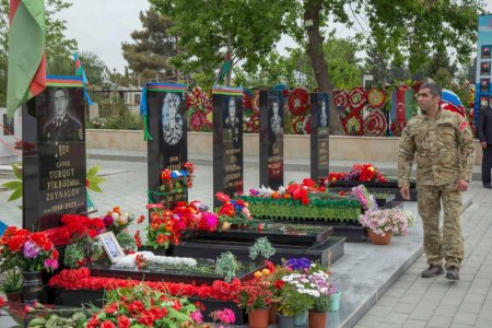 Vətən  Müharibəsi Əlillərinə Kömək İctimai Birliyinin şəhid ailələrinə diqqət və qayğı proqramı davam edir - FOTOLAR