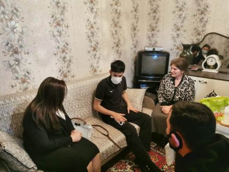 Nəsimi rayon İcra Hakimiyyətində Vətən müharibəsi Şəhid ailələri və əlilləri ilə görüş keçirilib -FOTOLAR