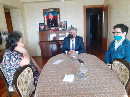 Nəsimi rayon İcra Hakimiyyətində Vətən müharibəsi Şəhid ailələri və əlilləri ilə görüş keçirilib -FOTOLAR