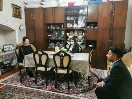 Nəsimi rayon İcra Hakimiyyətində Vətən müharibəsi Şəhid ailələri və əlilləri ilə görüş keçirilib -FOTOLAR