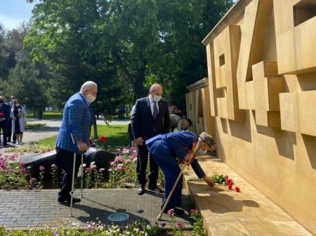 Nəsimi rayonunda faşizm üzərində tarixi Qələbənin 76-cı ildönümü qeyd olunub -FOTOLAR