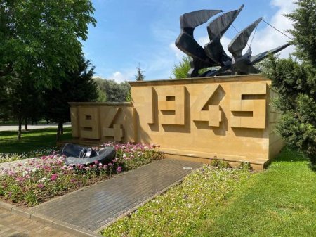 Nəsimi rayonunda faşizm üzərində tarixi Qələbənin 76-cı ildönümü qeyd olunub -FOTOLAR