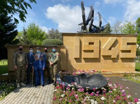 Nəsimi rayonunda faşizm üzərində tarixi Qələbənin 76-cı ildönümü qeyd olunub -FOTOLAR