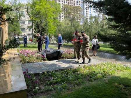 Nəsimi rayonunda faşizm üzərində tarixi Qələbənin 76-cı ildönümü qeyd olunub -FOTOLAR