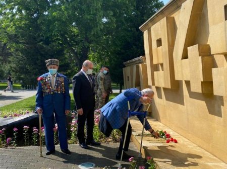 Nəsimi rayonunda faşizm üzərində tarixi Qələbənin 76-cı ildönümü qeyd olunub -FOTOLAR