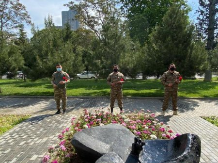 Nəsimi rayonunda faşizm üzərində tarixi Qələbənin 76-cı ildönümü qeyd olunub -FOTOLAR