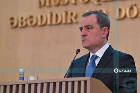 Ceyhun Bayramov: “Regionda sülh üçün real şanslar var”